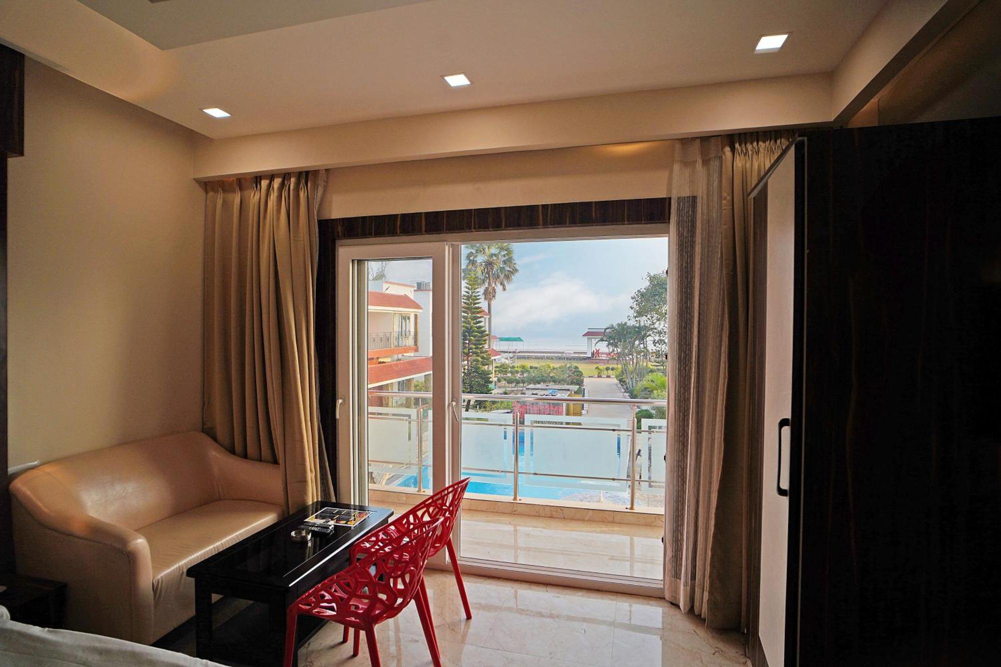 Santiniketan Hotel And Resort !! On Beach Family Resort !! Mandarmani Eksteriør bilde
