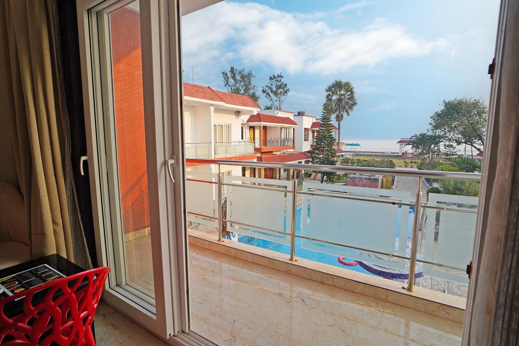 Santiniketan Hotel And Resort !! On Beach Family Resort !! Mandarmani Eksteriør bilde