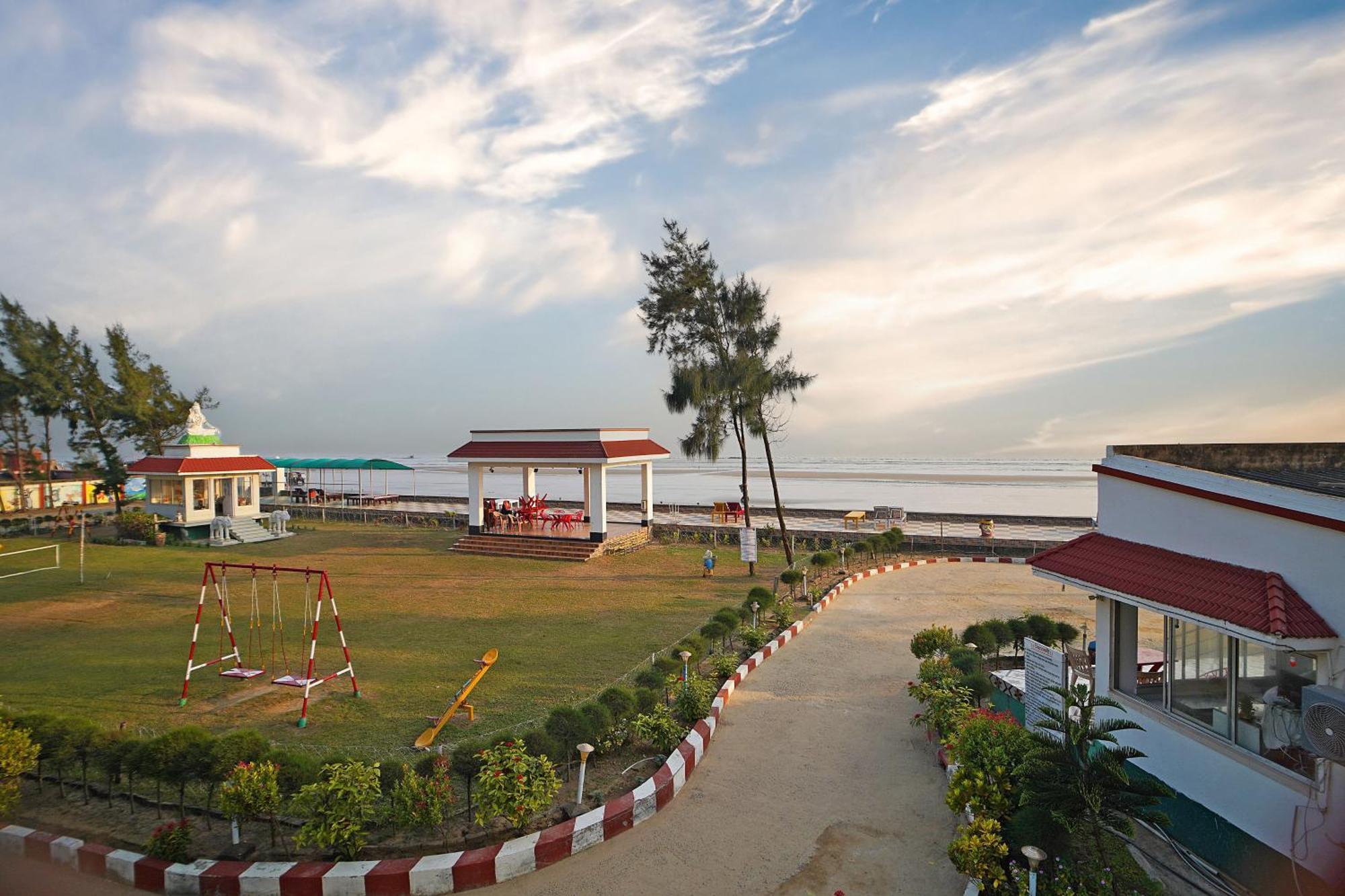 Santiniketan Hotel And Resort !! On Beach Family Resort !! Mandarmani Eksteriør bilde