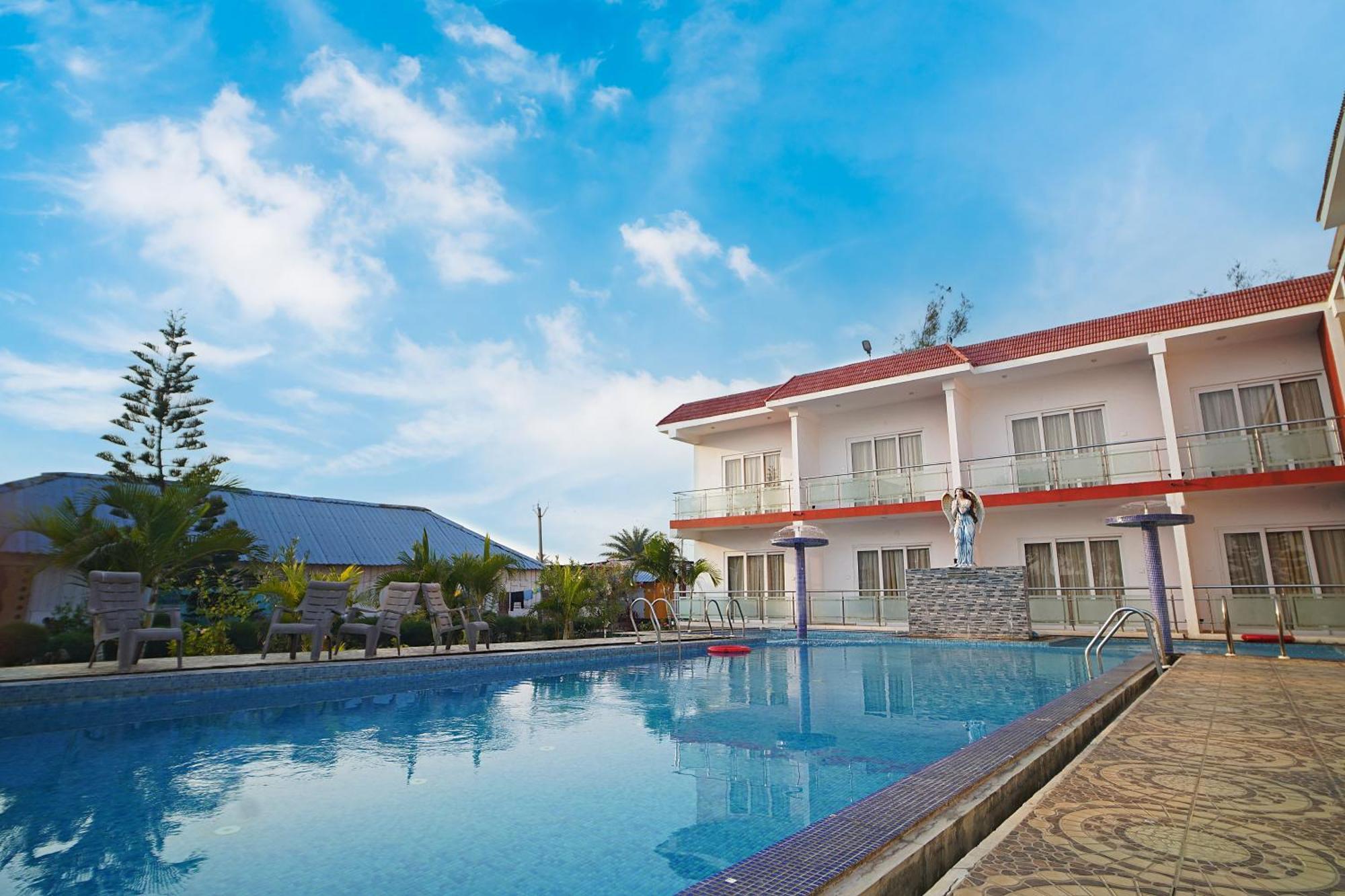 Santiniketan Hotel And Resort !! On Beach Family Resort !! Mandarmani Eksteriør bilde