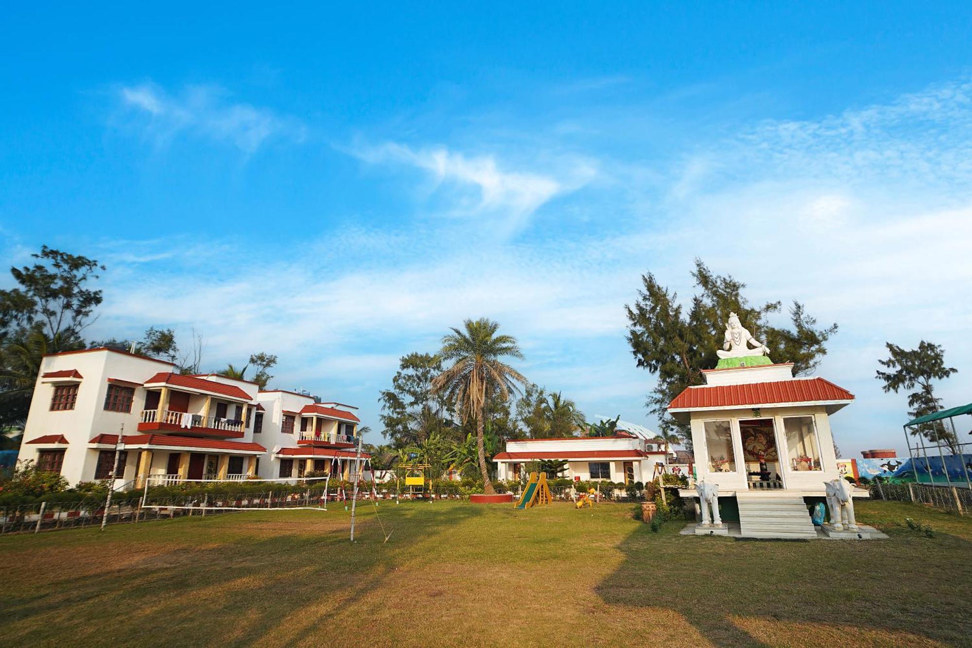 Santiniketan Hotel And Resort !! On Beach Family Resort !! Mandarmani Eksteriør bilde