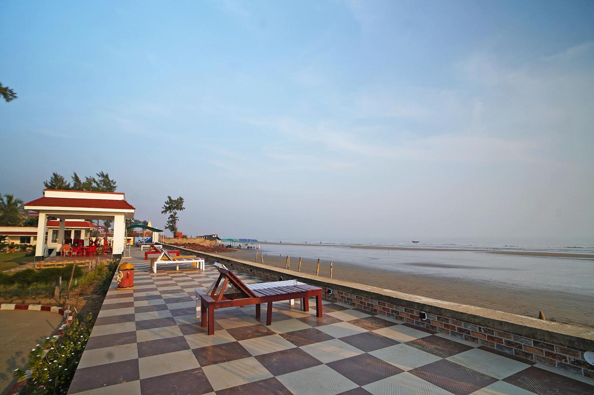 Santiniketan Hotel And Resort !! On Beach Family Resort !! Mandarmani Eksteriør bilde