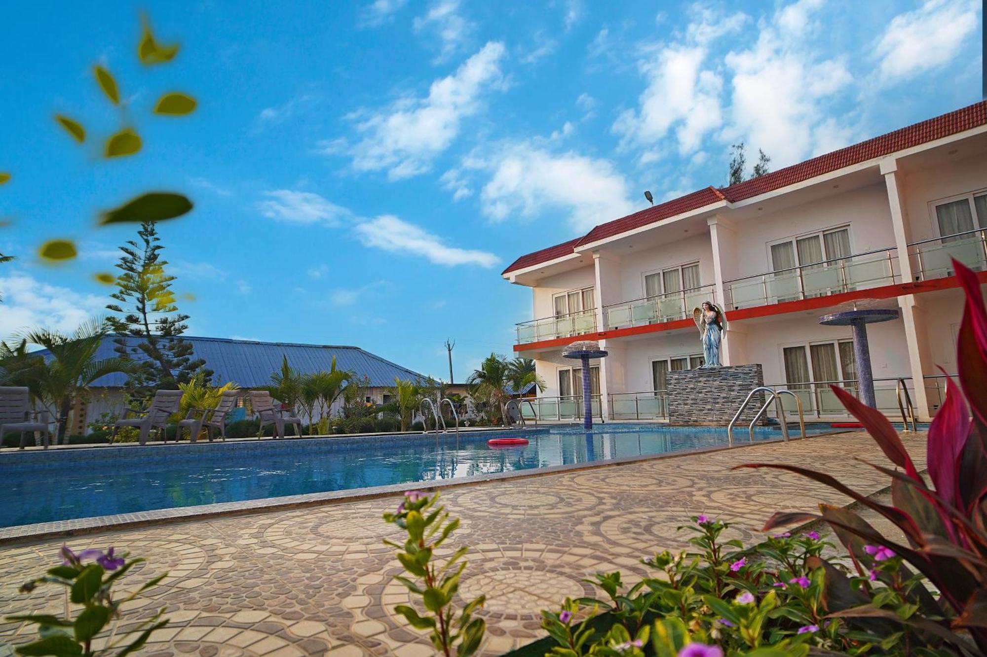 Santiniketan Hotel And Resort !! On Beach Family Resort !! Mandarmani Eksteriør bilde