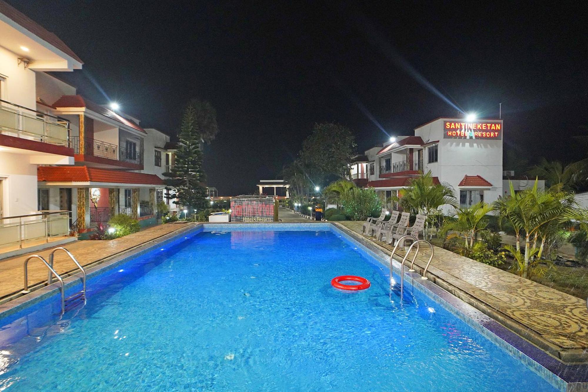 Santiniketan Hotel And Resort !! On Beach Family Resort !! Mandarmani Eksteriør bilde
