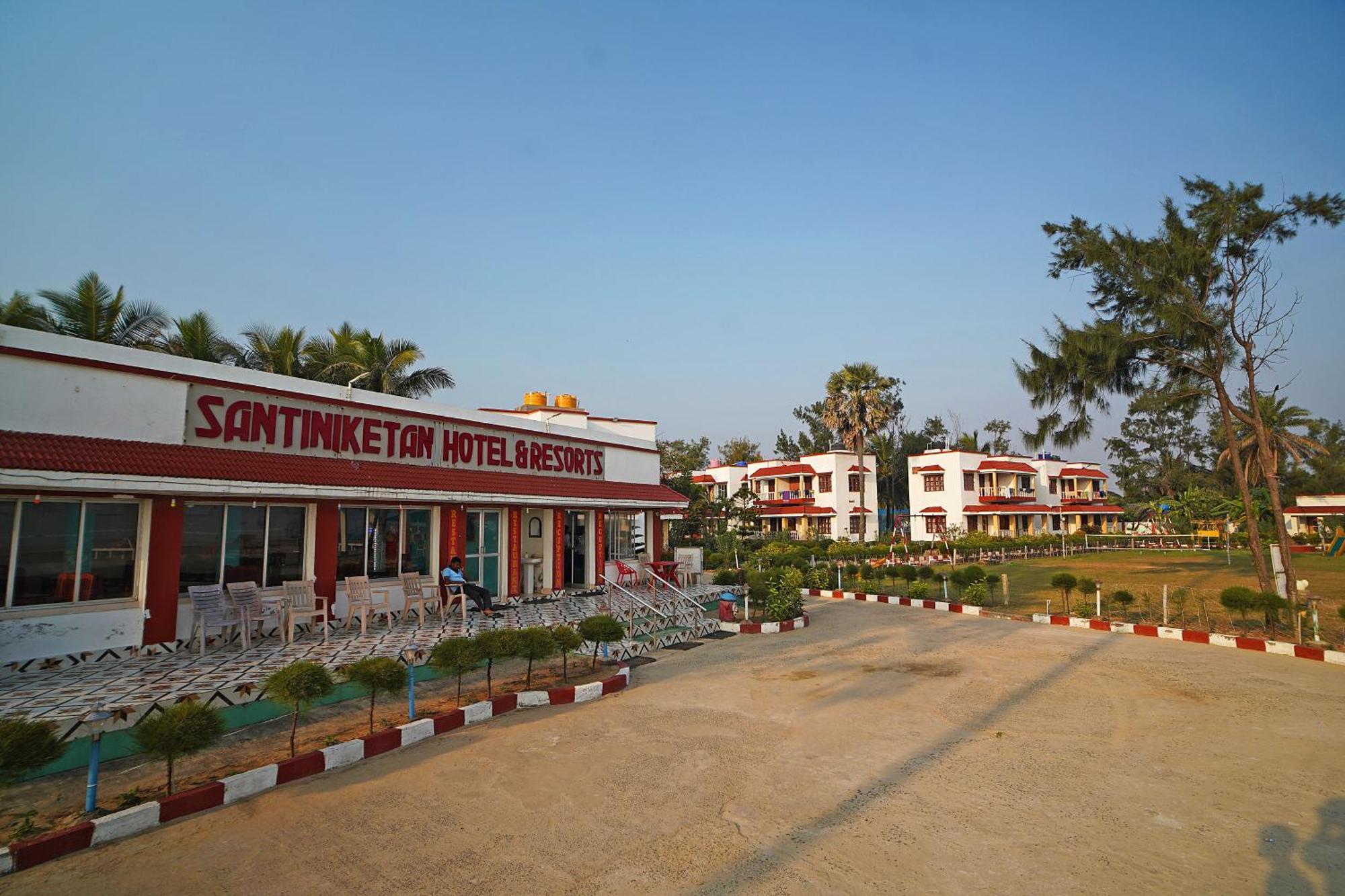 Santiniketan Hotel And Resort !! On Beach Family Resort !! Mandarmani Eksteriør bilde