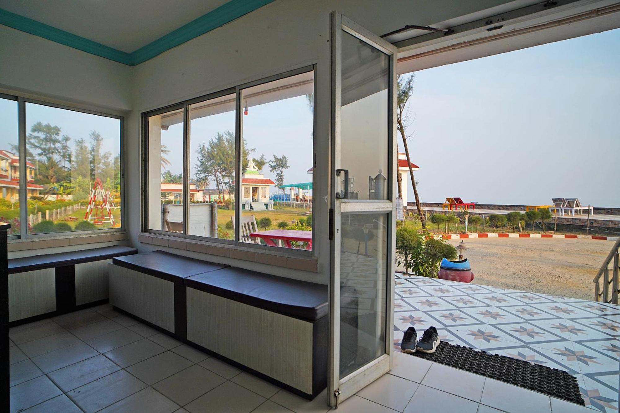 Santiniketan Hotel And Resort !! On Beach Family Resort !! Mandarmani Eksteriør bilde