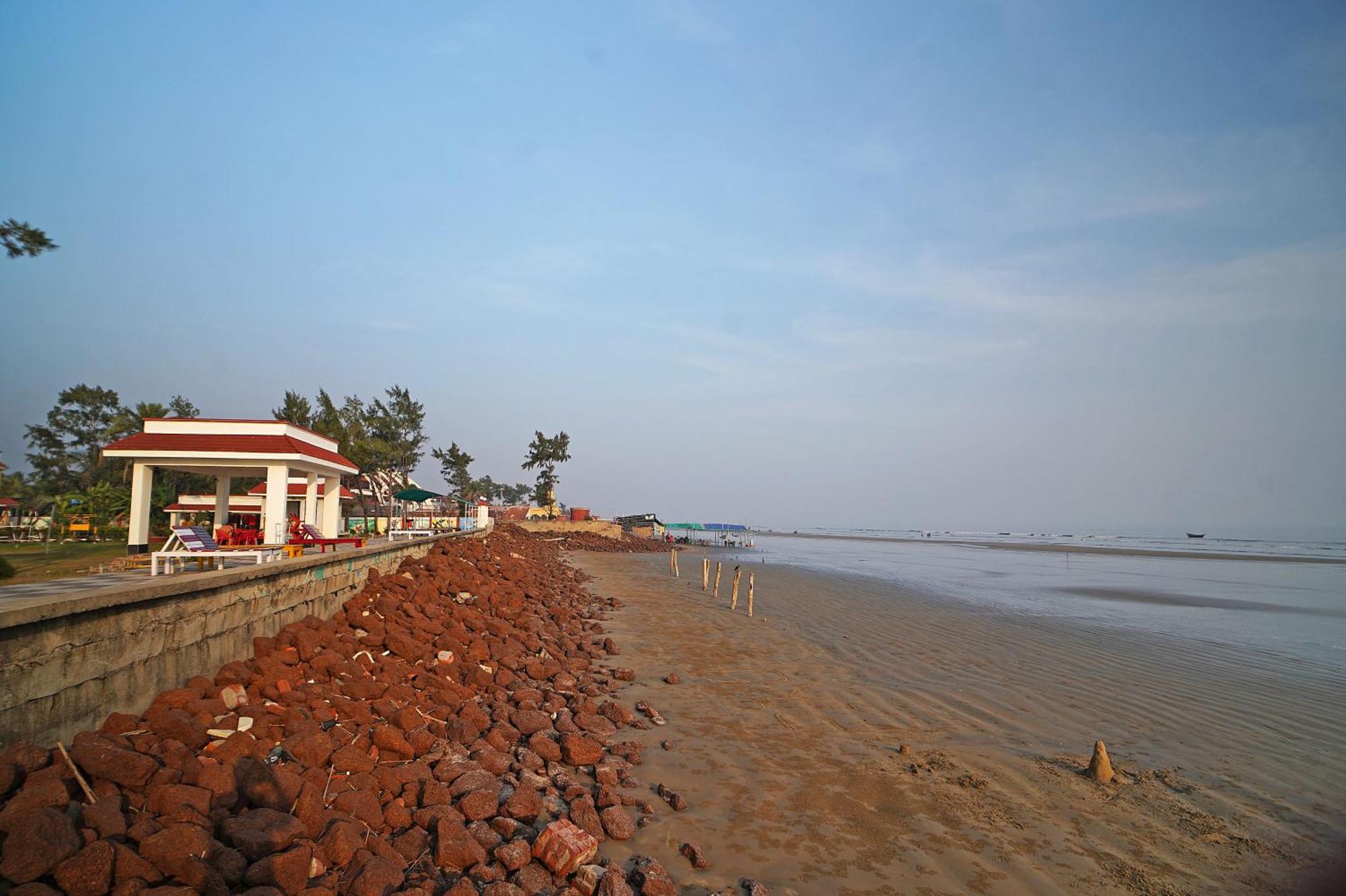 Santiniketan Hotel And Resort !! On Beach Family Resort !! Mandarmani Eksteriør bilde
