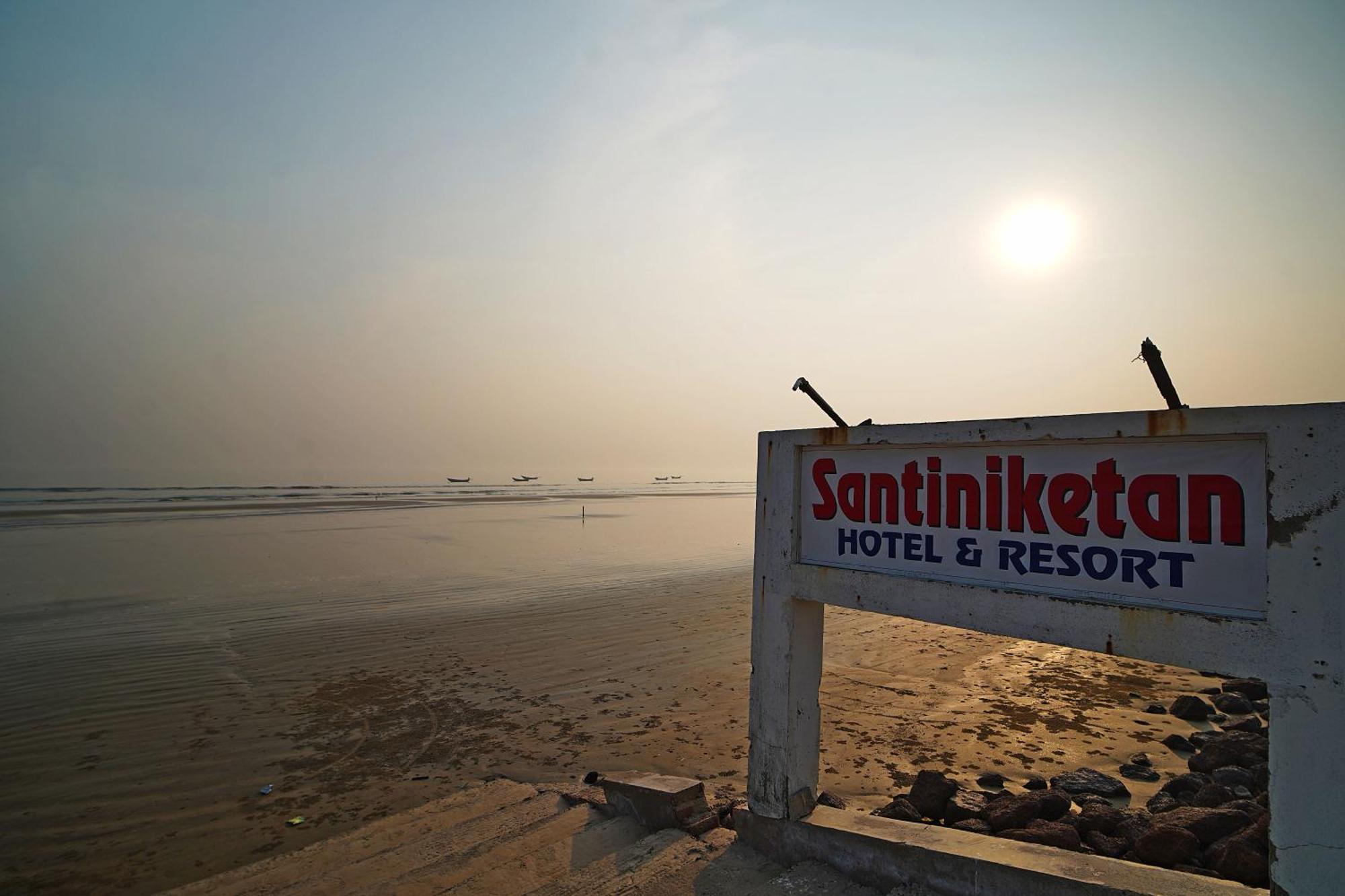 Santiniketan Hotel And Resort !! On Beach Family Resort !! Mandarmani Eksteriør bilde